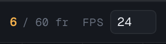 Image courante, durée et FPS